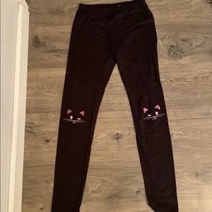 Girls black Leggings
